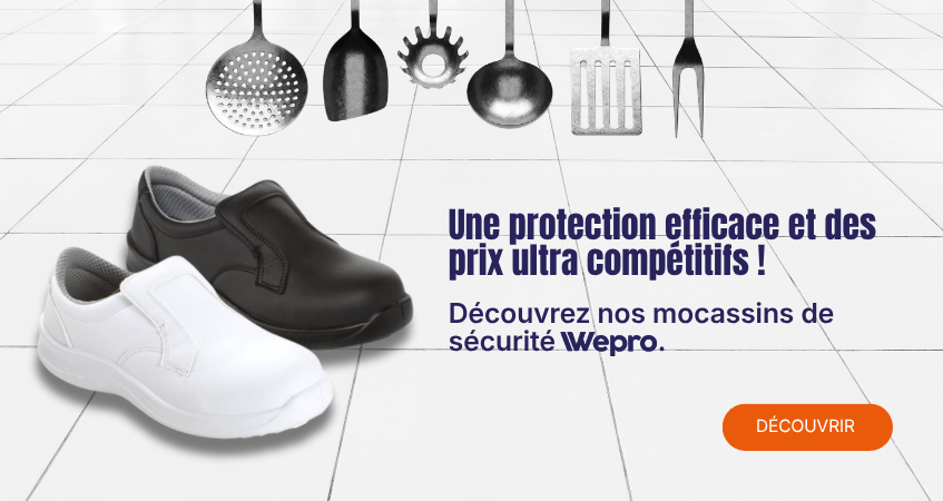 Bannière chaussures agroalimentaires